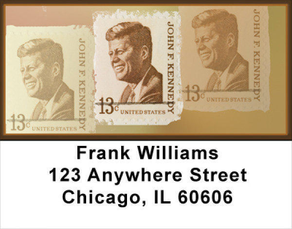 JFK Remembered Address Labels