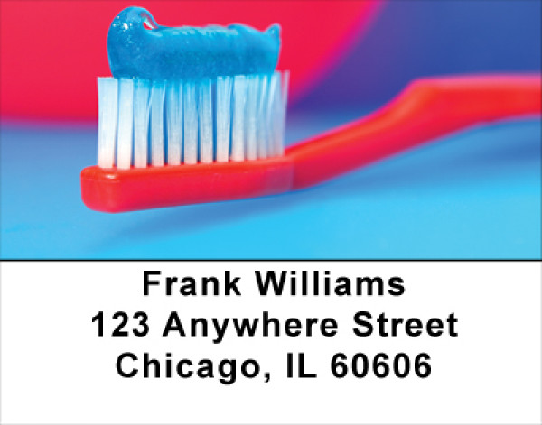 Clean Mouth In Red Address Labels