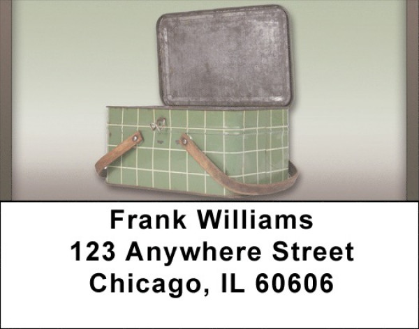 Vintage Lunchboxes Address Labels | LBQBA-01