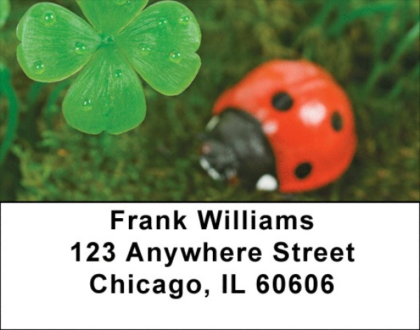 Lady Luck Address Labels