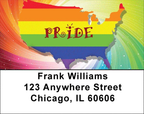 Pride Address Labels