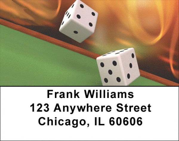 Win The Gamble Address Labels