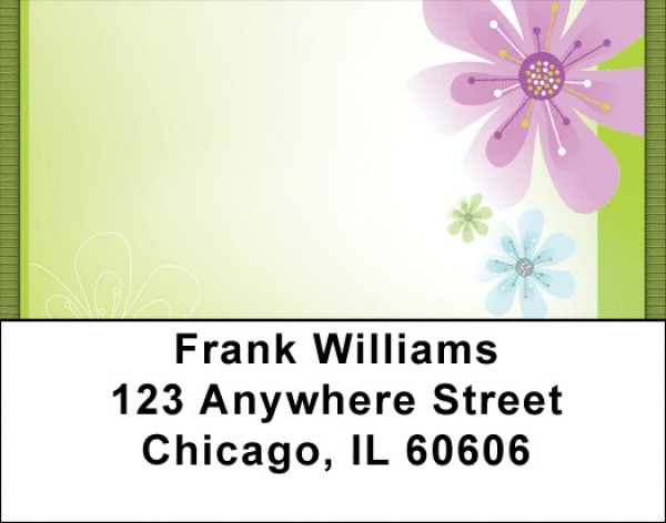 Spring Into everyday Address Labels