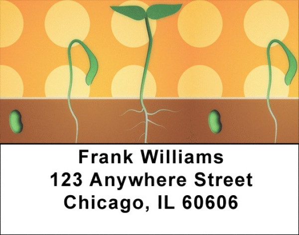 Sprouting Address Labels