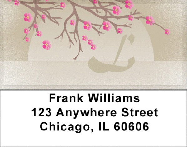 Cherry Blossom Serenity - L Address Labels