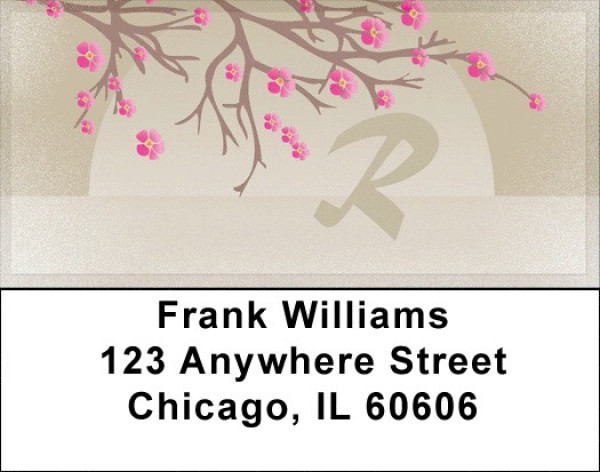 Cherry Blossom Serenity - R Address Labels