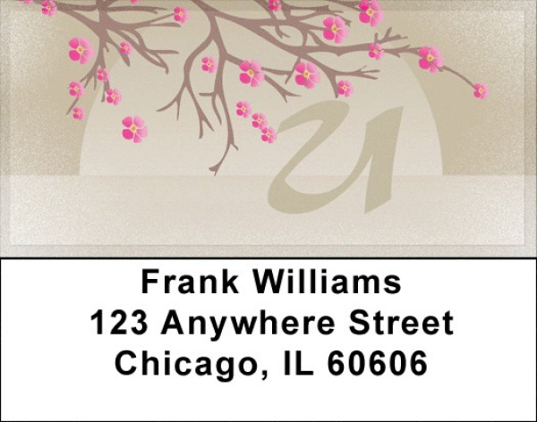 Cherry Blossom Serenity - U Address Labels