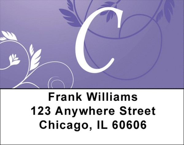 Purple Prosperity -C Address Labels