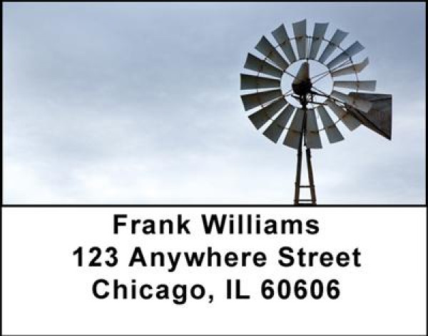 Midwest Windmills Address Labels