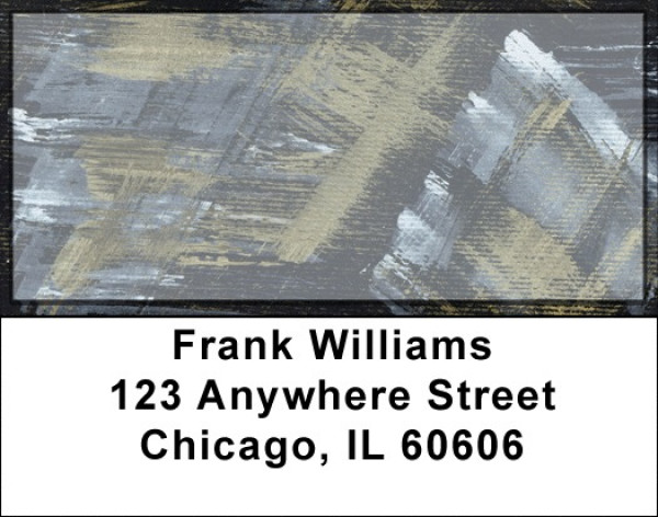 Abstractions In Grunge Address Labels | LBZABS-46