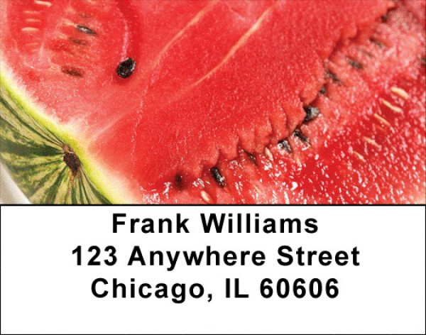 Watermelon Address Labels | LBZFOD-44