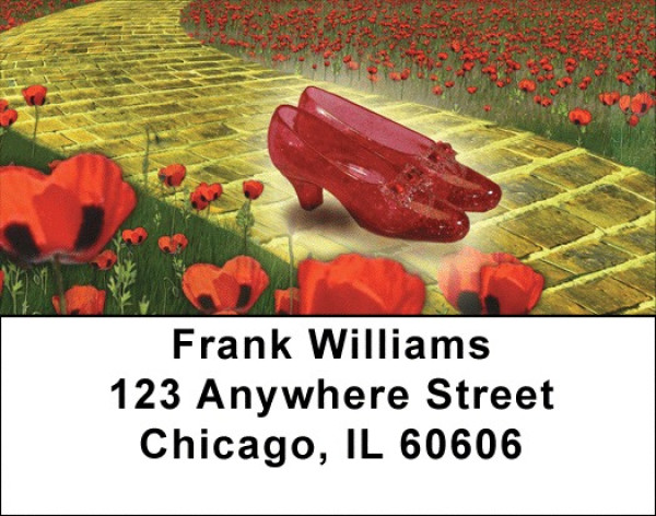 Yellow Brick Road Address Labels | LBZFUN-16