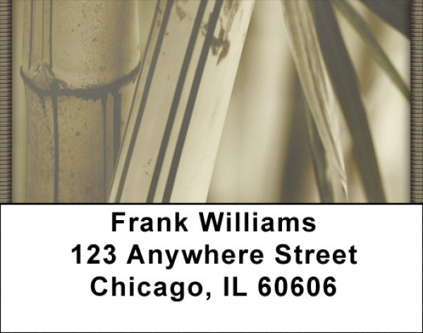 Bamboo Forest Address Labels