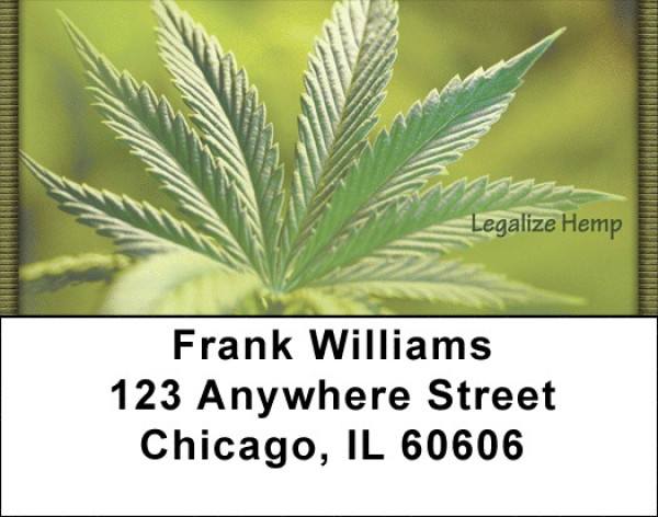 Legalize Marijuana - Weed Address Labels