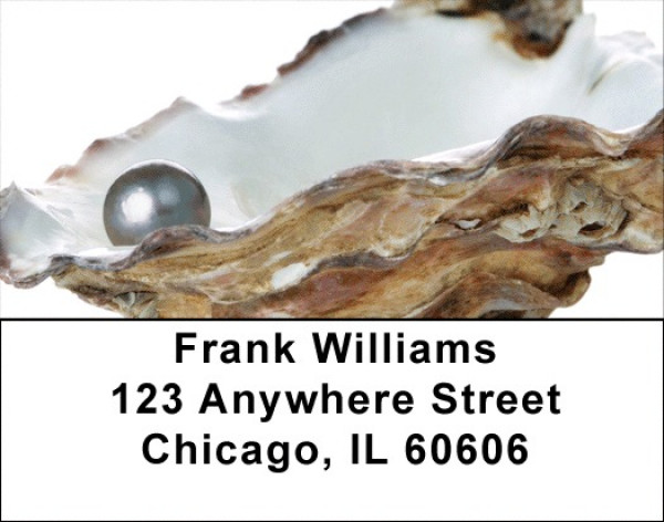 Pearly Shells Address Labels