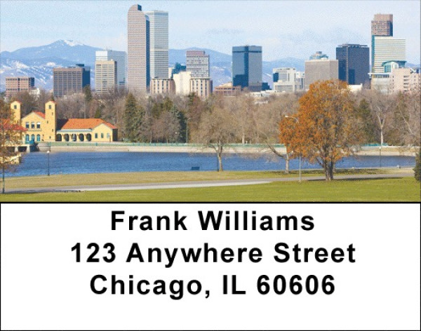Denver Buildings Address Labels | LBZSCE-50