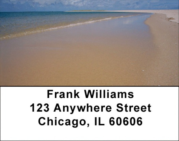 Seashells - Private Beach Address Labels | LBZSCE-59