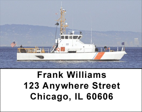 Coast Guard Address Labels