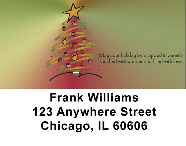 Holiday Filled With Love Address Labels | LBZXMS-53