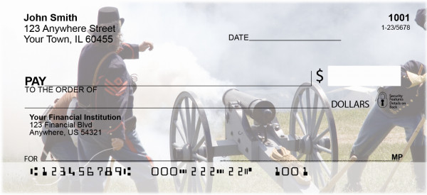 Civil War Personal Checks