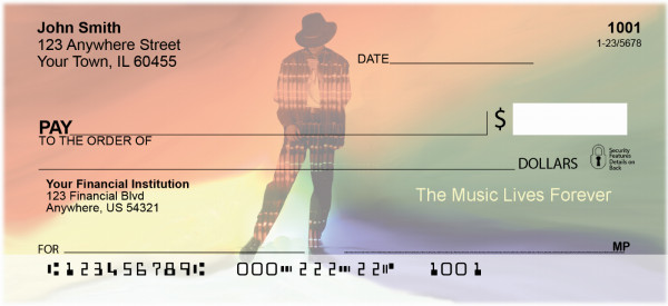 The Music Lives Forever Personal Checks