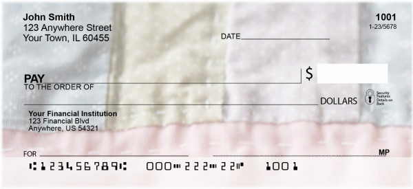 Quilt For New Baby Personal Checks | QBA-16