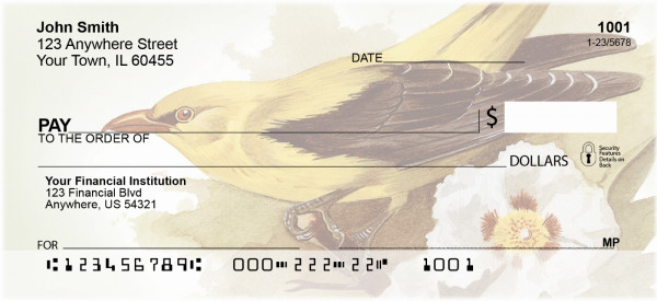Feathered Friends Personal Checks | QBA-38