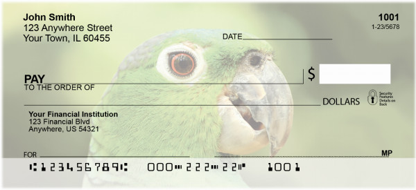 Parrot Party Personal Checks