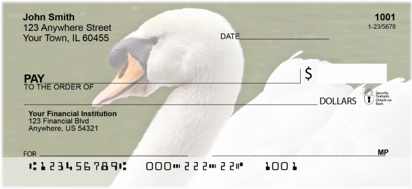 Swans A Swimming Personal Checks