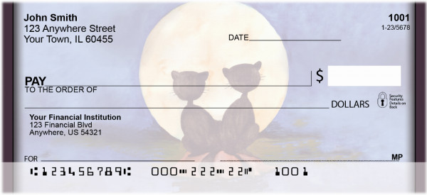Catty Couples Personal Checks