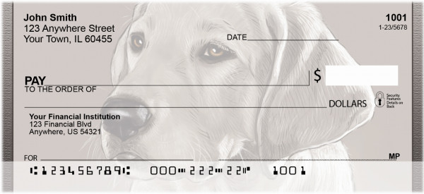 Labrador Loyalty Personal Checks | QBB-68