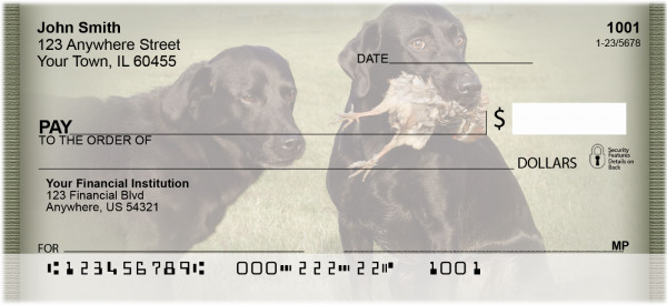 Working Labradors Personal Checks | QBB-72