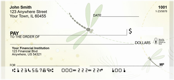 Dance Of The Dragonfly Personal Checks | QBC-05