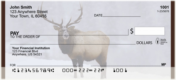 Rocky Mountain Elk Personal Checks