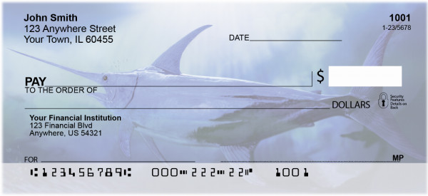 Blue Marlin Personal Checks | QBC-28