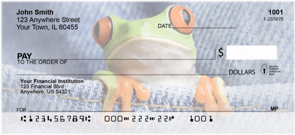 Frog In Your Pocket Personal Checks