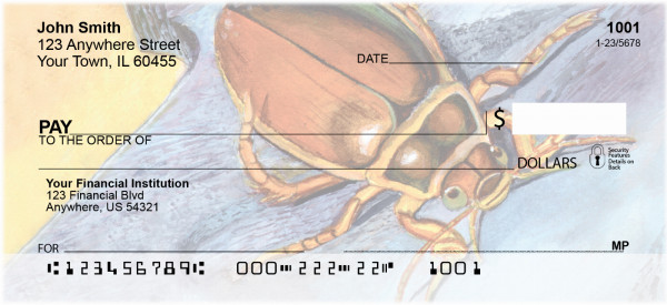 Beetle Mania Personal Checks | QBC-75