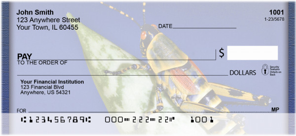 Grasshoppers Personal Checks | QBC-77