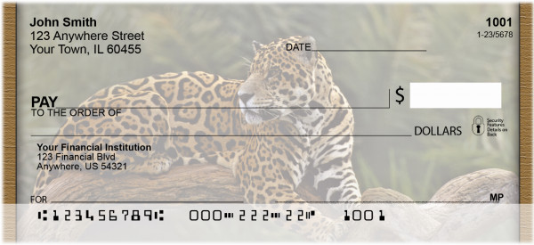 Jaguar Jungle Personal Checks | QBC-81