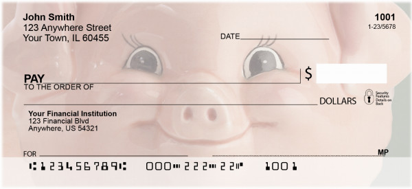 Pig Out Personal Checks