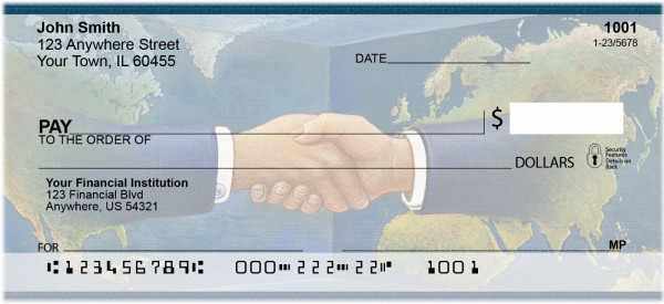 International agreement Personal Checks