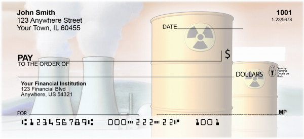 Nuclear Poser Personal Checks