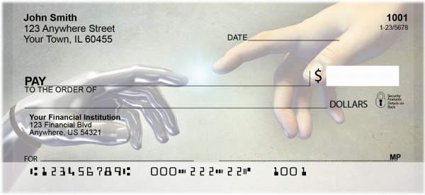 The Touch Of The Future Personal Checks | QBE-58