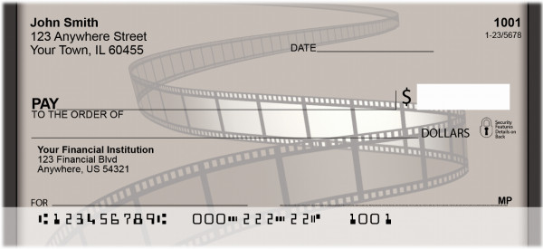 Capture It On Film Personal Checks | QBE-59