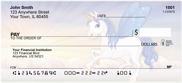Little Pony magic Personal Checks