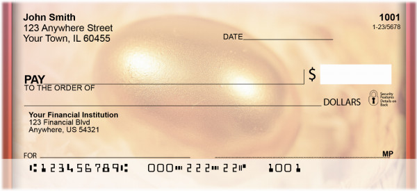 The Golden Egg Personal Checks | QBJ-16
