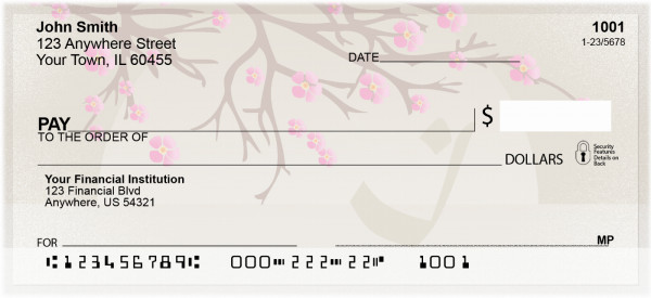 Cherry Blossom Serenity - I Personal Checks | QBJ-67