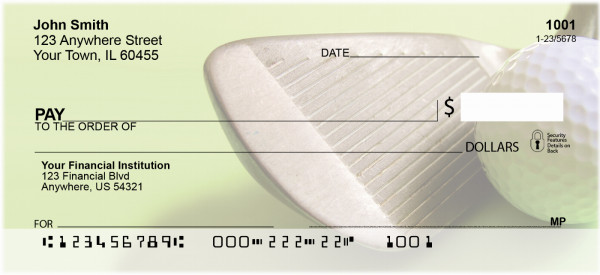 Golf Green Personal Checks