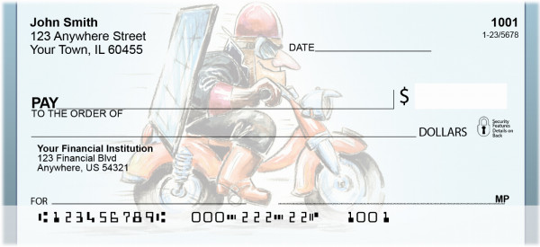 Biker Energy Personal Checks