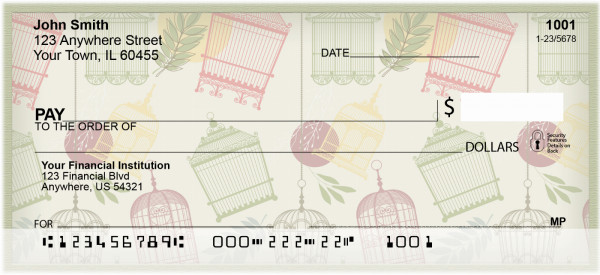 Bird Cages Personal Checks